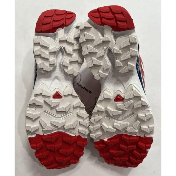 Salomon XT-4 OG Kar L'Art de L'Automobile Porsche Sneakers White High Risk Red - Picture 9 of 9